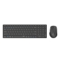 Rapoo 9700M teclado Ratón incluido Universal Bluetooth QWERTY Negro