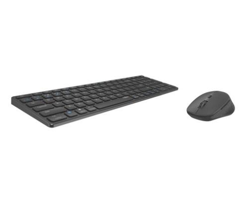 Rapoo 9700M teclado Ratón incluido Universal Bluetooth QWERTY Negro
