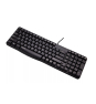 Rapoo N2400 teclado USB Portugués Negro