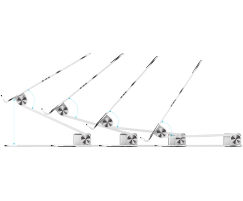 Rapoo UCS-5001 Soporte para ordenador portátil Plata