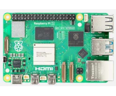 Raspberry Pi 5B placa de desarrollo 2400 MHz Arm Cortex-A76
