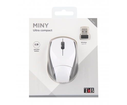 RATON INALAMBRICO TNB MINY 2,4 GHz BLANCO MM240W