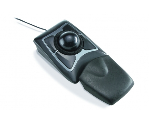 Raton kensington expert trackball con cable usb tipo-a optico negro 64325
