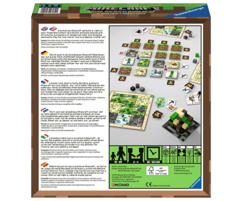 Ravensburger Minecraft Builders & Biomes Juego de mesa Juego de fichas