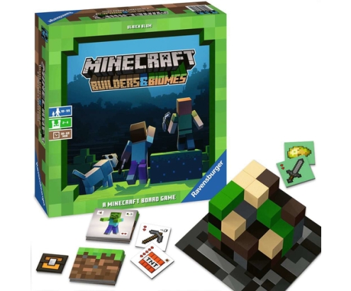 Ravensburger Minecraft Builders & Biomes Juego de mesa Juego de fichas