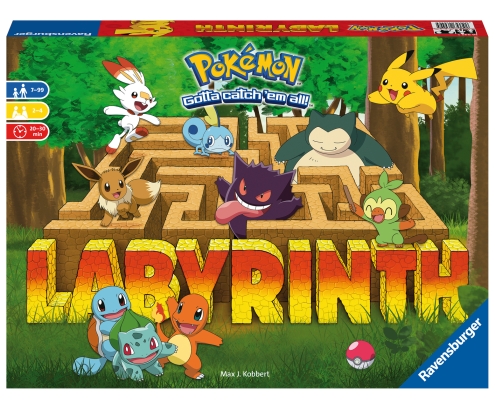 Ravensburger Pokémon Labyrinth Juego de mesa Familia