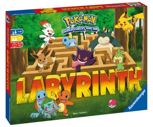 Ravensburger Pokémon Labyrinth Juego de mesa Familia