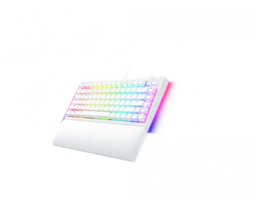 Razer BlackWidow V4 75% teclado USB QWERTY Inglés de EE. UU. Blanco