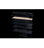 Razer BlackWidow V4 Low-Profile HyperSpeed teclado Juego USB + RF Wireless + Bluetooth QWERTY Internacional de EE.UU. Negro