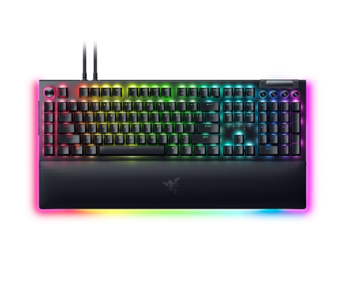 Razer BlackWidow V4 Pro teclado Juego USB QWERTY Internacional de EE.UU. Negro