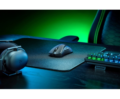 Razer DeathAdder V3 Pro ratón mano derecha RF Wireless + USB Type-C Í“ptico 30000 DPI
