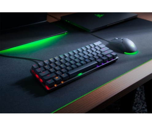 Razer Huntsman Mini teclado Juego USB QWERTZ Alemán Negro