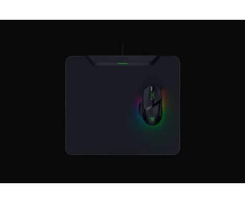 Razer HyperFlux V2 Alfombrilla de ratón para juegos Negro