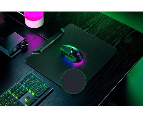 Razer HyperFlux V2 Alfombrilla de ratón para juegos Negro