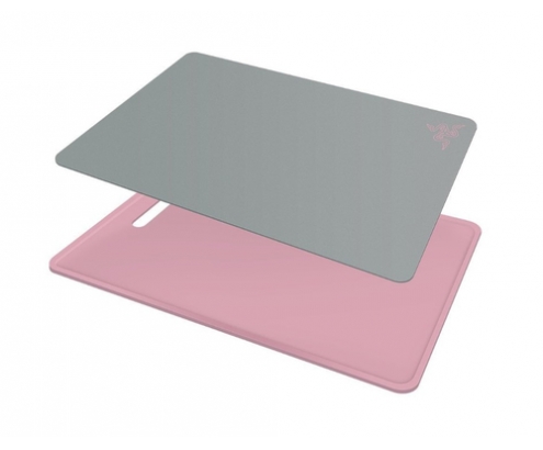 RAZER INVICTA QUARTZ ALFOMBRILLA GRIS ROSA RZ02-00860400-R3M1