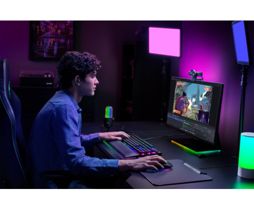 Razer Kiyo V2 cámara web 8,3 MP 3840 x 2160 Pixeles USB-C Negro