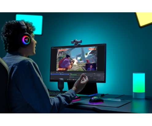 Razer Kiyo V2 X cámara web 3,7 MP 2560 x 1440 Pixeles USB Negro