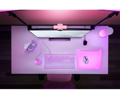 Razer Kiyo V2 X cámara web 3,7 MP 2560 x 1440 Pixeles USB Rosa