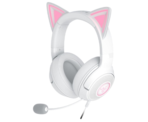 Razer Kraken Kitty V2 Auriculares Alámbrico Diadema Juego USB tipo A Blanco
