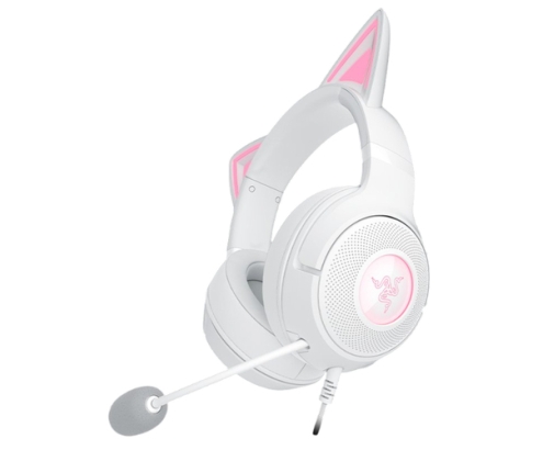 Razer Kraken Kitty V2 Auriculares Alámbrico Diadema Juego USB tipo A Blanco
