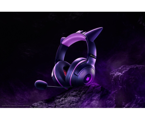 Razer Kraken Kitty V2 - Pokemon Gengar Ed. Auriculares Alámbrico Diadema Juego USB tipo A Rosa