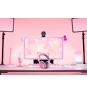 Razer Kraken Kitty V3 Pro - Quartz Auriculares Inalámbrico y alámbrico Diadema Juego USB tipo A Bluetooth Rosa