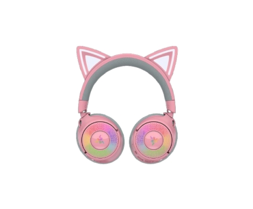 Razer Kraken Kitty V3 Pro - Quartz Auriculares Inalámbrico y alámbrico Diadema Juego USB tipo A Bluetooth Rosa