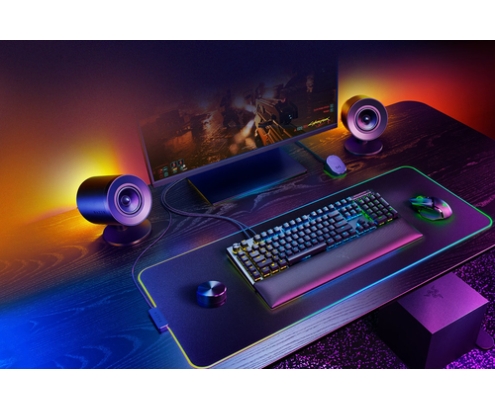 Razer Nommo V2 Pro Rango completo Negro Inalámbrico y alámbrico