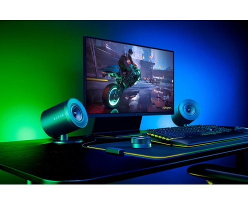 Razer Nommo V2 Pro Rango completo Negro Inalámbrico y alámbrico