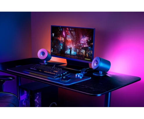 Razer Nommo V2 Pro Rango completo Negro Inalámbrico y alámbrico