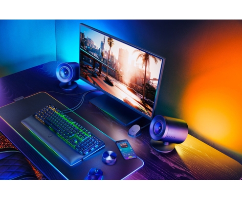 Razer Nommo V2 Pro Rango completo Negro Inalámbrico y alámbrico