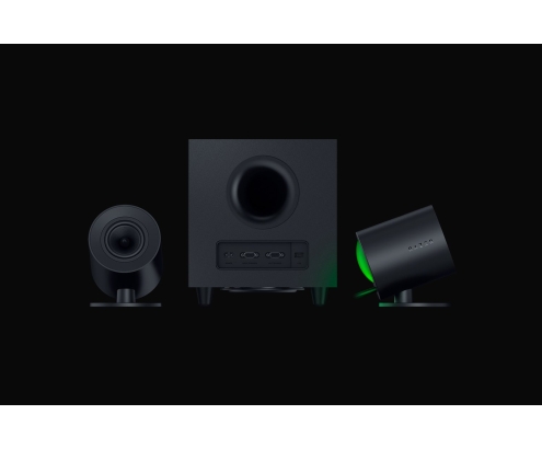 Razer Nommo V2 Rango completo Negro Inalámbrico y alámbrico
