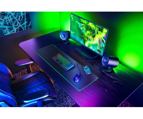 Razer Nommo V2 Rango completo Negro Inalámbrico y alámbrico