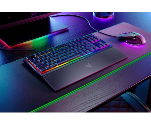 Razer Ornata V3 Tenkeyless teclado Juego USB QWERTZ Alemán Negro