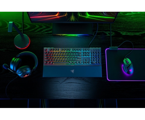 Razer Ornata V3 - US teclado Juego USB Inglés Negro