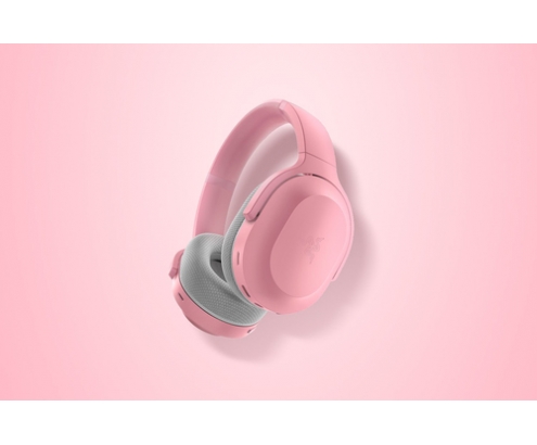 Razer RZ04-03790300-R3M1 auricular y casco Auriculares Inalámbrico Diadema Juego USB Tipo C Bluetooth Gris, Rosa