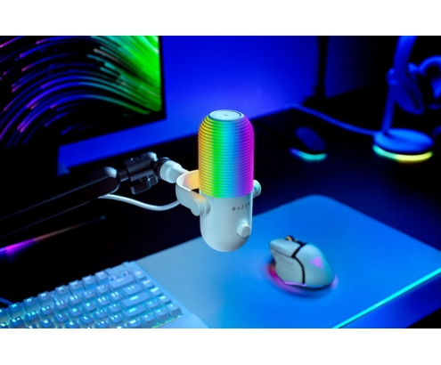 Razer Seiren V3 Chroma Blanco Micrófono para PC