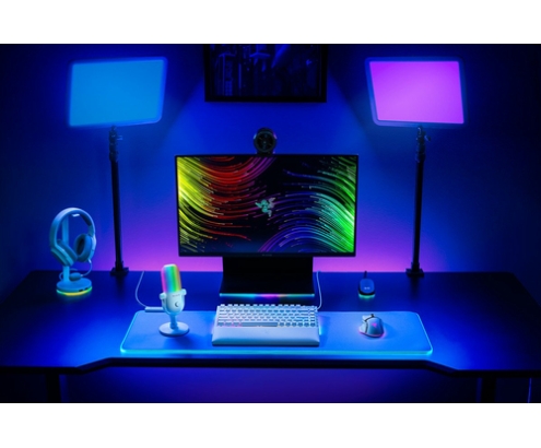 Razer Seiren V3 Chroma Blanco Micrófono para PC