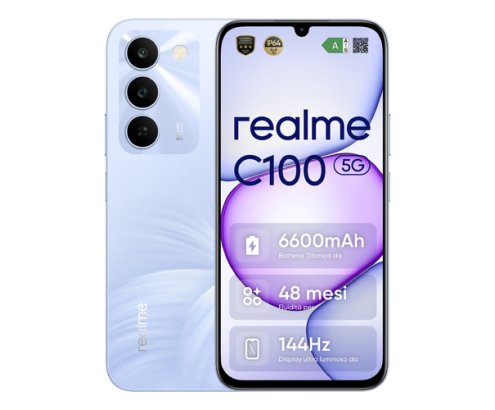 realme C100 5G 4/256Gb Púrpura Smartphone