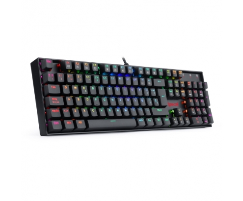 Redragon - MITRA Teclado Mecánico Gaming RGB Español Negro