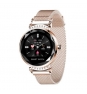 RELOJ INTELIGENTE INNJOO LADY CRYSTAL REGISTRO DISTANCIA RITMO CARDIACO MONITORIZACION SUEÍ‘O WATERPROOF LADYC GOLD