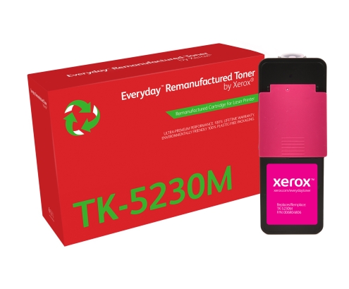 Remanufacturado Everyday Tóner Everyday™ Magenta remanufacturado de Xerox es compatible con Kyocera TK-5230M, Capacidad estándar