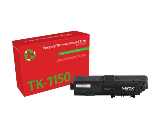Remanufacturado Everyday Tóner Everyday™ Negro remanufacturado de Xerox es compatible con Kyocera TK-1150, Capacidad estándar