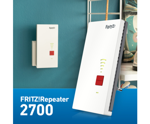Repeater 2700 Repetidor de red 125 Mbit/s Blanco