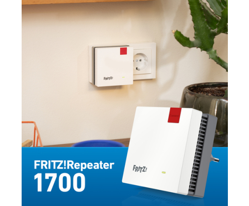 Repeater FRITZREPEATER 1700 EDITION INTERNATIONAL Repetidor de red Blanco
