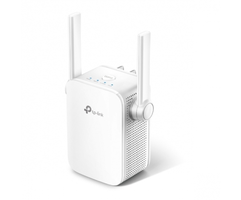 REPETIDOR TP-LINK RE205 DUALBAND AC750 300MB EN 2,4GHZ Y433MB EN 5GHZ 2 ANTENAS FIJAS