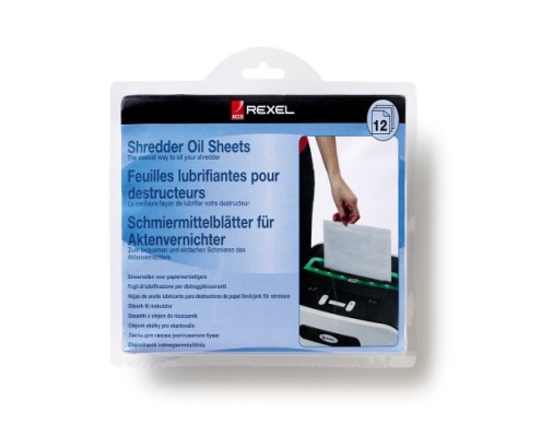 Rexel Láminas lubricantes para destructora (20)