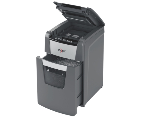 Rexel Optimum AutoFeed+ 150X A triturador de papel Corte cruzado 55 dB 22 cm Negro, Gris
