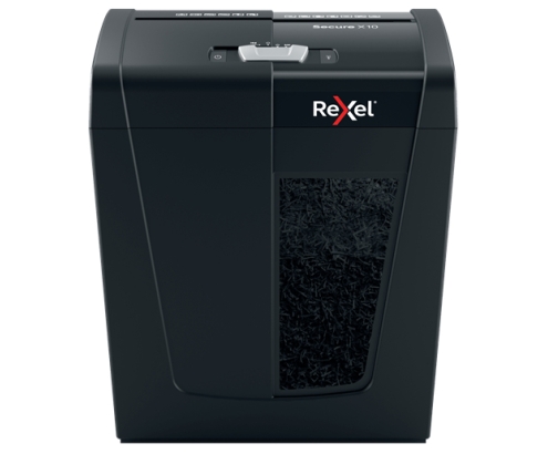 Rexel Secure X10 triturador de papel Corte cruzado 70 dB Negro