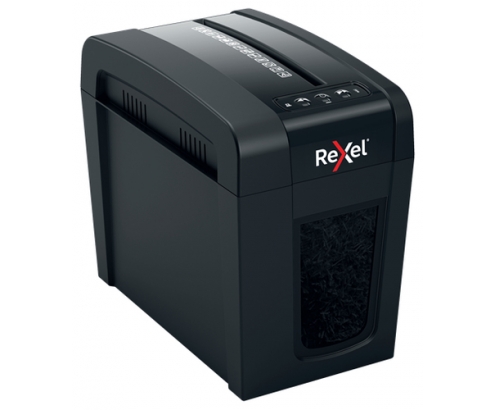 Rexel Secure X6-SL triturador de papel Corte cruzado 60 dB Negro